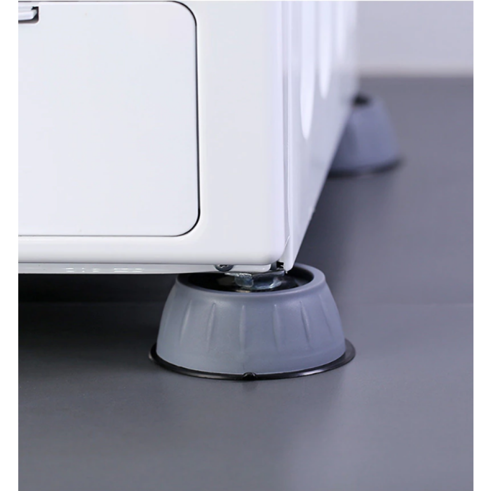 Set 4 Suporturi Antivibrații pentru Mașina de Spălat, Piciorușe Anti-Zgomot