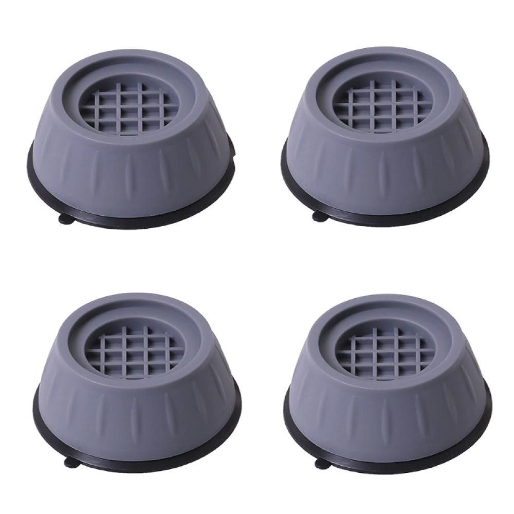 Set 4 Suporturi Antivibrații pentru Mașina de Spălat, Piciorușe Anti-Zgomot