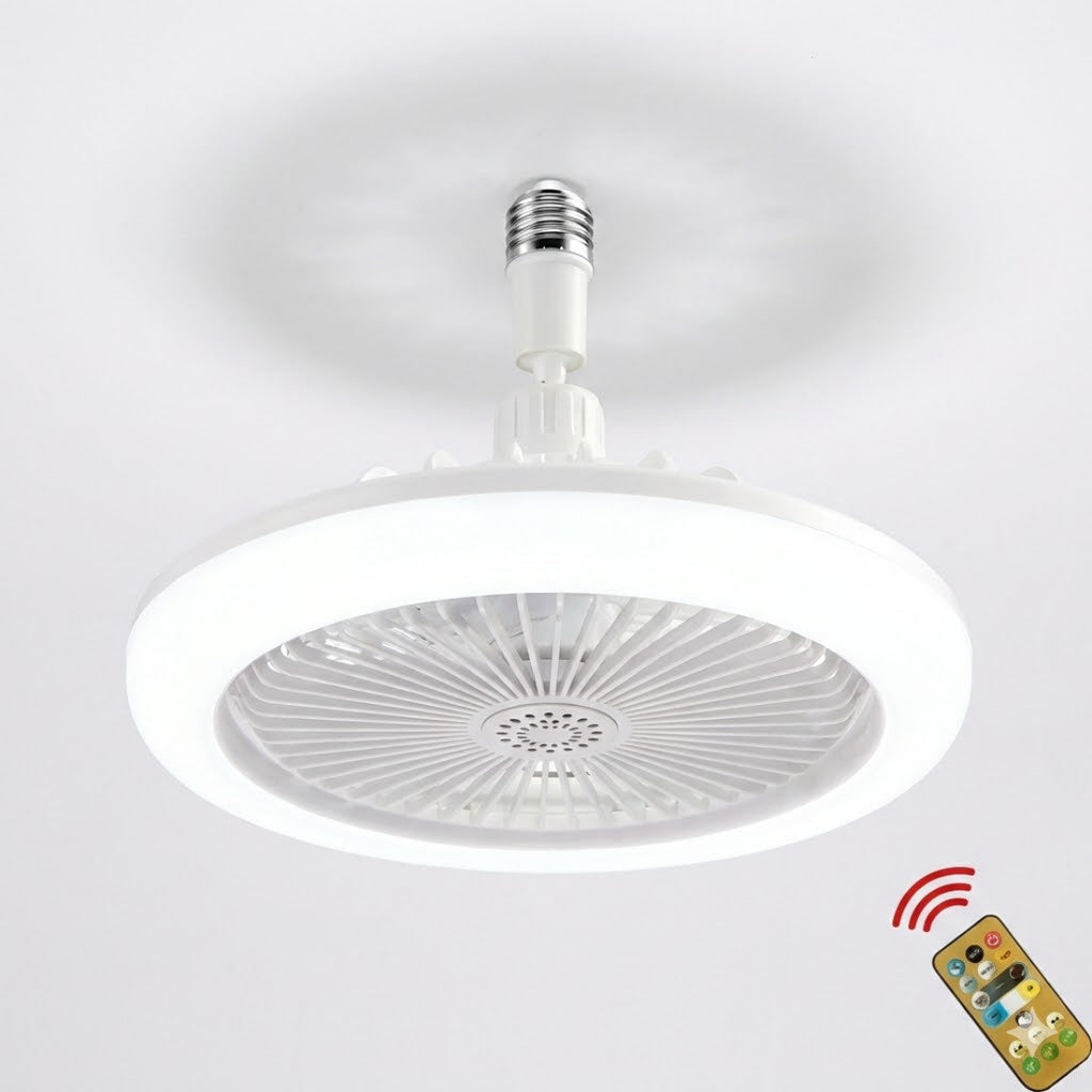 Lampa LED tavan, cu ventilator si telecomanda, 30W