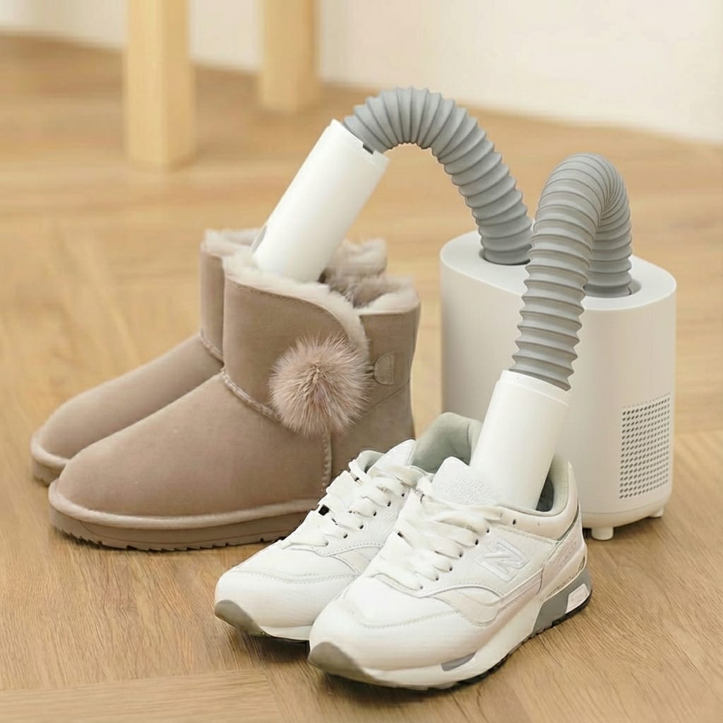 Uscator de pantofi electric, uscare rapida, ozonare, suport pantofi inalti 1